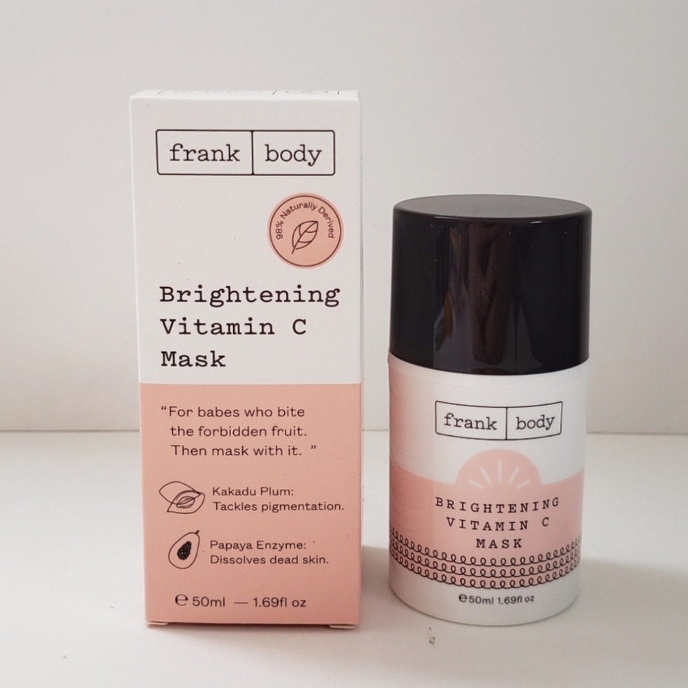 💚2/$20 Frank Body Brightening Vitamin C Mask